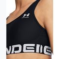 Reggiseno fitness Under Armour HG Authentics Mid con marchio bianco/nero 3