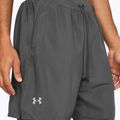 Pantaloncini da corsa da uomo Under Armour Launch 7" 2IN1 castlerock/castlerock/reflective 4