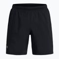 Pantaloncini da corsa Under Armour Launch 7" da uomo nero/nero/riflettente 6