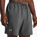 Pantaloncini da corsa da uomo Under Armour Launch 7" castlerock/castlerock/reflective 4