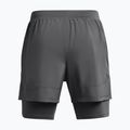 Pantaloncini da corsa Under Armour Launch 5" 2in1 castlerock/castlerock/riflettente da uomo 6