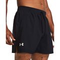 Pantaloncini da corsa Under Armour Lanch 5" da uomo Sfoderato nero / nero / riflettente 4