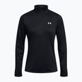 Felpa Under Armour Tech 1/2 Zip Solid nero / bianco da donna 3