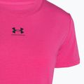 Maglietta da allenamento Under Armour Off Campus Core rosa astro/nero da donna 3