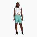 Pantaloncini Under Armour da donna HG Authentics 8in radial turchese/bianco 2