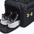Under Armour Contain Duo 40 l borsa da allenamento nero/oro metallizzato 5