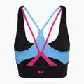 Under Armour Project Rock LG Grind Sportlette - leggings da allenamento da donna nero/blu virale/rosa 2