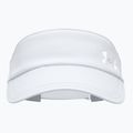Visiera da corsa da donna Under Armour Launch white/black/distant gray 5
