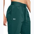 Pantaloni da allenamento Under Armour Sport High Rise Woven hydro verde acqua/bianco da donna 4