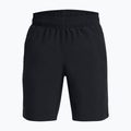 Pantaloncini da allenamento per bambini Under Armour Woven Wordmark black