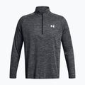 Felpa da uomo Under Armour Tech Textured 1/2 Zip LS black/white