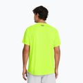 Maglietta da allenamento Under Armour Tech Textured da uomo ad alta visibilità giallo/nero 2