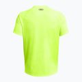 Maglietta da allenamento Under Armour Tech Textured da uomo ad alta visibilità giallo/nero 5
