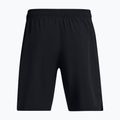 Pantaloncini da allenamento Under Armour Woven Wdmk da uomo, nero/bianco 6