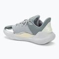 Under Armour Curry 11 YW halo scarpe da basket grigio / acciaio / bianco clay 3