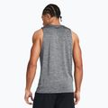 Maglietta da allenamento Under Armour Tech Tank uomo, colore nero/marrone 2