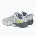 Under Armour scarpe da ginnastica da uomo TriBase Reign 6 mod grigio/starlight/giallo alta visibilità 3