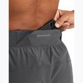 Pantaloni da corsa Under Armour Outrun The Storm da uomo color castlerock/castlerock/riflettente 4