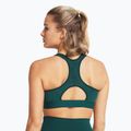 Reggiseno fitness Under Armour HG Armour High hydro verde acqua/bianco 2