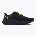 Under Armour Hovr Turbulence 2 scarpe da corsa da uomo nero/nero/giallo alta visibilità 8