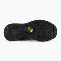 Under Armour Hovr Turbulence 2 scarpe da corsa da uomo nero/nero/giallo alta visibilità 5