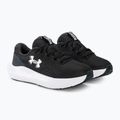 Under Armour Charged Surge 4 nero/antracite/bianco scarpe da corsa da donna 5