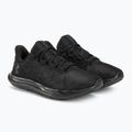 Under Armour Charged Speed Swift scarpe da corsa da uomo nero/nero/nero 4