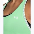 Under Armour Knockout Tank matrice verde/bianco canotta da allenamento da donna 3