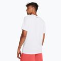 Maglietta Under Armour Colorblock Wordmark da uomo bianco/nero 2