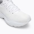 Scarpe da corsa Under Armour Infinite bianco/bianco/argento metallico da donna 7