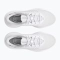 Scarpe da corsa Under Armour Infinite bianco/bianco/argento metallico da donna 11