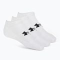 Calzini Under Armour Training Cotton No Show 3 paia bianco/bianco/nero