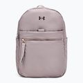 Zaino Under Armour Studio Campus BP da donna grigio tetra / grigio tetra / oro rosa metallizzato