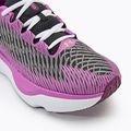 Under Armour Infinite Pro Run Anywhere scarpe da corsa da donna nero/tetra grigio/bianco 7