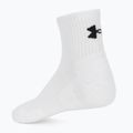 Calzini Under Armour Training Cotton Quarter 3 paia white/white/black 2
