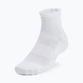 Calzini Under Armour Training Cotton Quarter 3 paia white/white/black 5