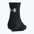 Calzini Under Armour Training Cotton Quarter 3 paia black/black/white 7