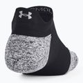 Under Armour Dry Run Cushion No Show calzini da corsa 3 paia nero/grigio campo/riflettente 3