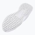 Under Armour Edge Leather scarpe da ginnastica bianche/bianche/grigie da uomo 12