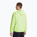 Giacca da corsa Under Armour Launch Lightweight morph verde/tetra grigio/nero da uomo 2