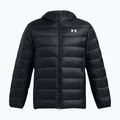 Giacca Under Armour Legend Down da uomo con cappuccio nero/nero/bianco