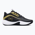 Under Armour Lockdown 7 scarpe da basket nero/nero/oro metallico 2