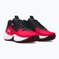 Under Armour GS Lockdown 7 rosso/nero/bianco scarpe da basket per bambini 8