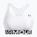 Reggiseno da allenamento Under Armour HG Authentics Mid con marchio bianco/nero 4