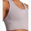 Reggiseno da allenamento Under Armour Vanish Seamless Mid Branded tetra grigio/bianco 3