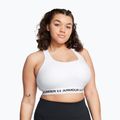 Reggiseno da allenamento Under Armour Crossback Mid bianco/bianco/nero