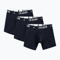 Boxer da uomo Jordan JHM Flight Cotton Core 3 paia nero