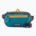 Patagonia Ultralight Black Hole Mini Hip Pack 1 l marsupio ossidiana prugna