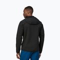 Giacca softshell da uomo Patagonia R2 TechFace Hoody nero 3