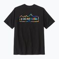 Maglietta Patagonia da uomo Unity Fitz Responsibili ink nero 4